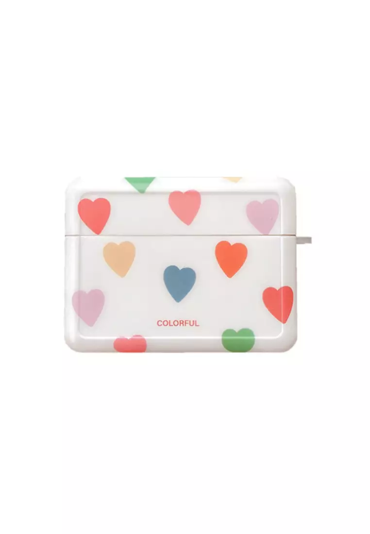 Kings Collection Rainbow Love Pattern AirPods Case (KCAC2226)