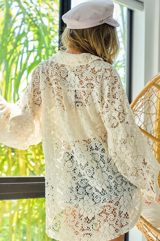 Lace Shacket