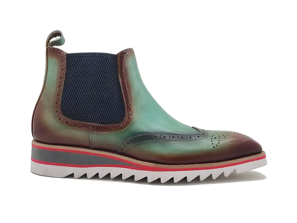 Leather Chelsea Boot With Lightweight Sole