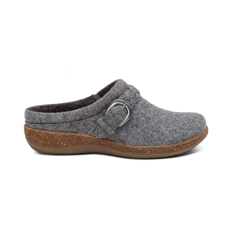 Libby Women's Lined Clog - Grey Wool