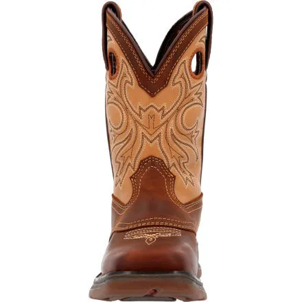 Lil’ Rebel by Durango® Big Kids Brown Tan Western Boot