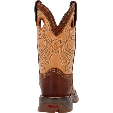 Lil’ Rebel by Durango® Big Kids Brown Tan Western Boot