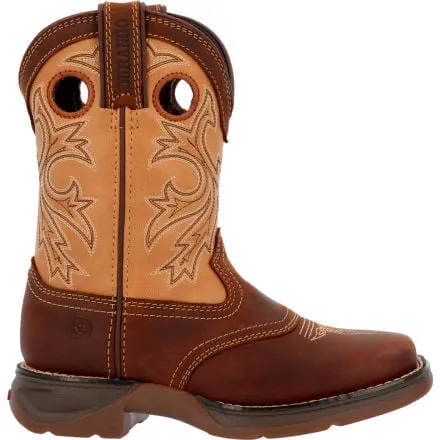 Lil’ Rebel by Durango® Big Kids Brown Tan Western Boot