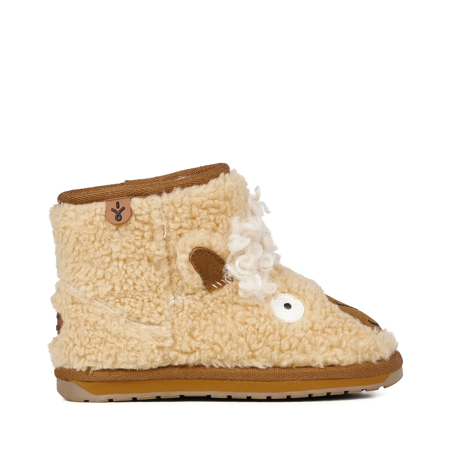 Llama Kid's Mini Sherpa Boot - Natural