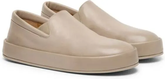 Marsèll Cassapelle slip-on leather sneakers Neutrals