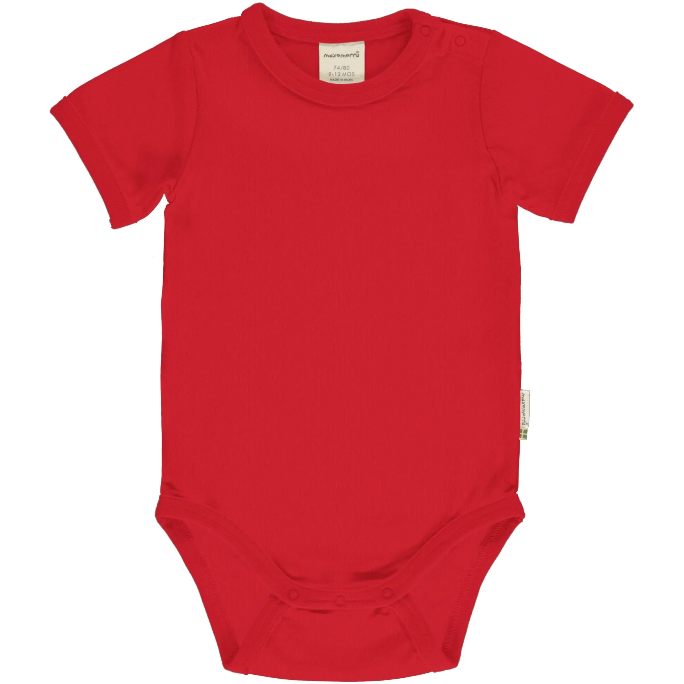 Maxomorra Ruby Short Sleeved Bodysuit