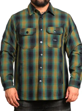 Men's Timber Quilted Flannel Shacket