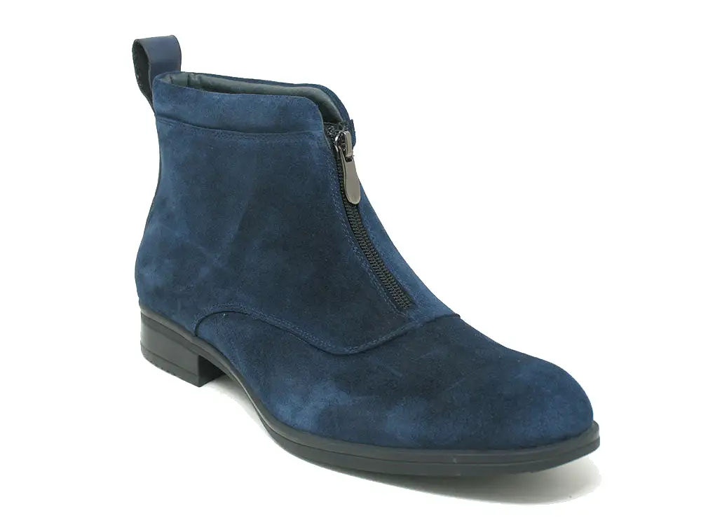 Men's Zip Suede Boot