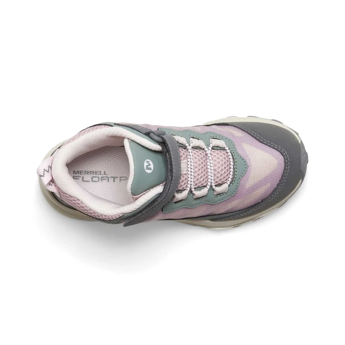 Merrell GS (Grade School) Moab Speed Dusty Pink Olive Waterproof