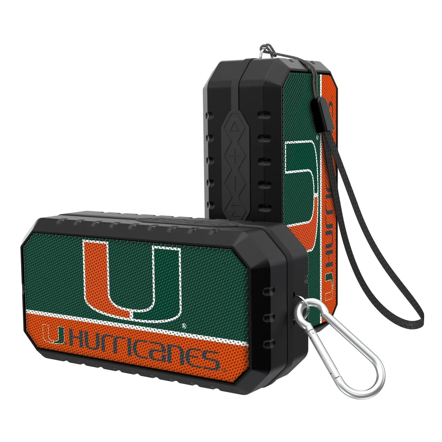 Miami Hurricanes Endzone Solid Bluetooth Speaker