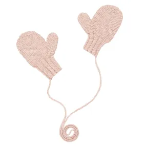 Misha & Puff Baby And Child Safe Harbor Mittens Rosette Pink