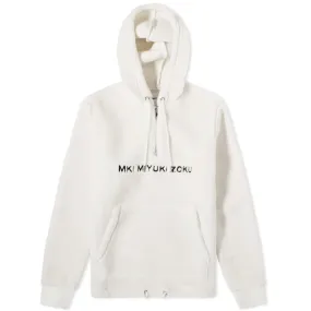 MKI Sherpa Zip HoodieOff White