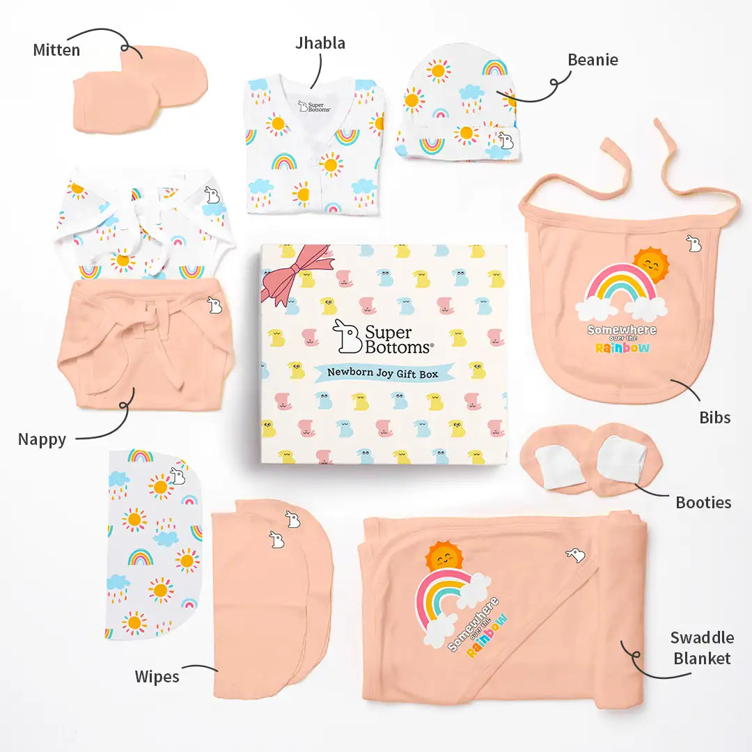 New Born Gift Pack - Peach