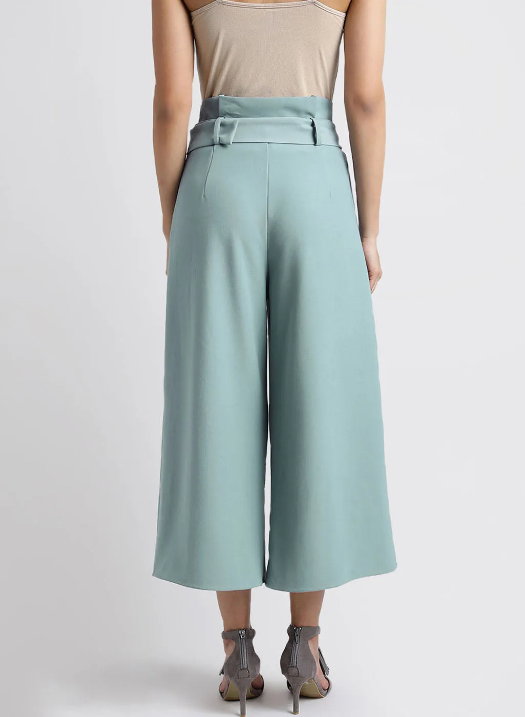 Paper Bag Wasit Culottes