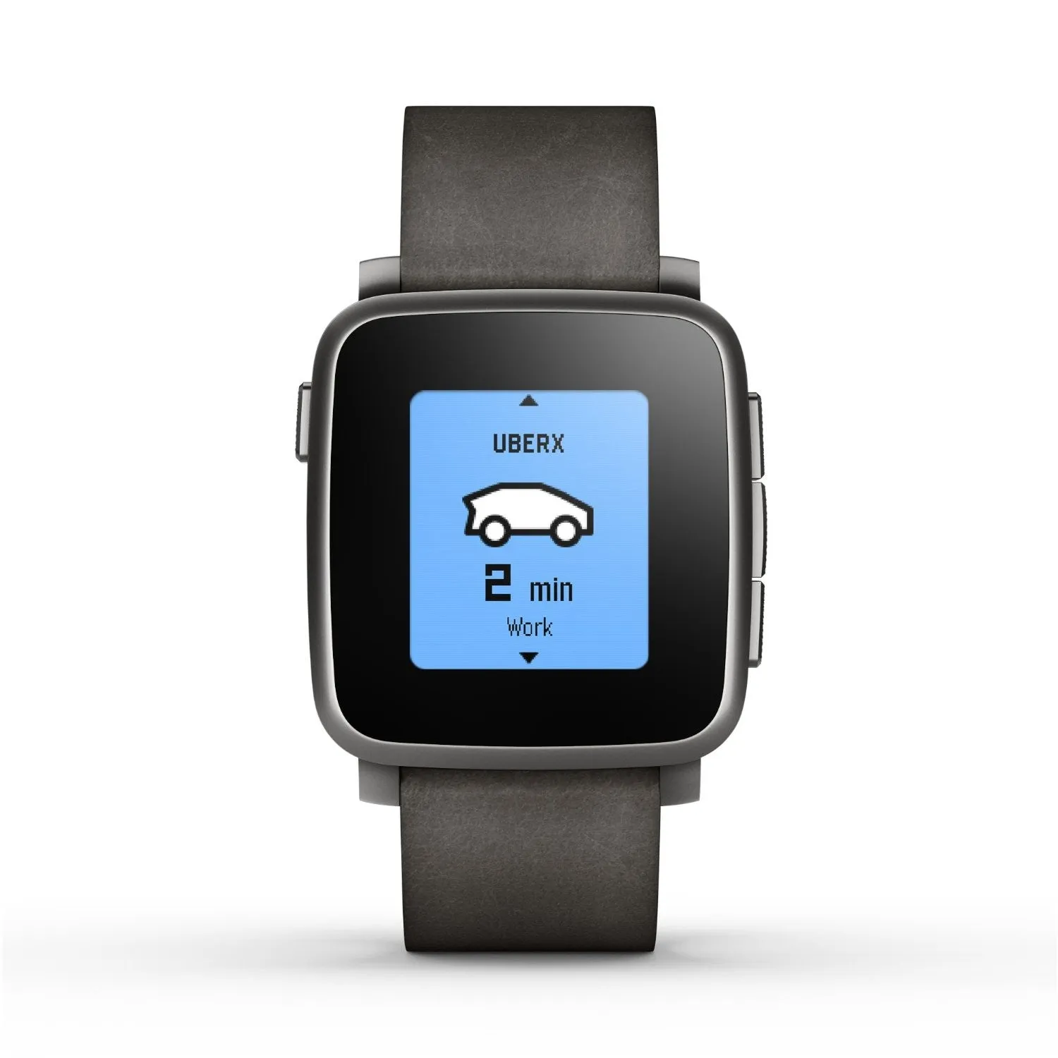 Pebble Time Steel Smart Watch for Apple/Android Devices