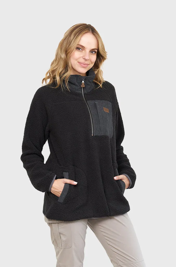 Polerón Sherpa Nomadic Black (Mujer)