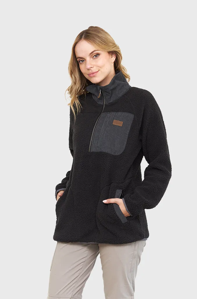 Polerón Sherpa Nomadic Black (Mujer)