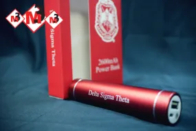 Premium LED Power Bank - Delta Sigma Theta