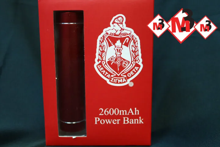 Premium LED Power Bank - Delta Sigma Theta