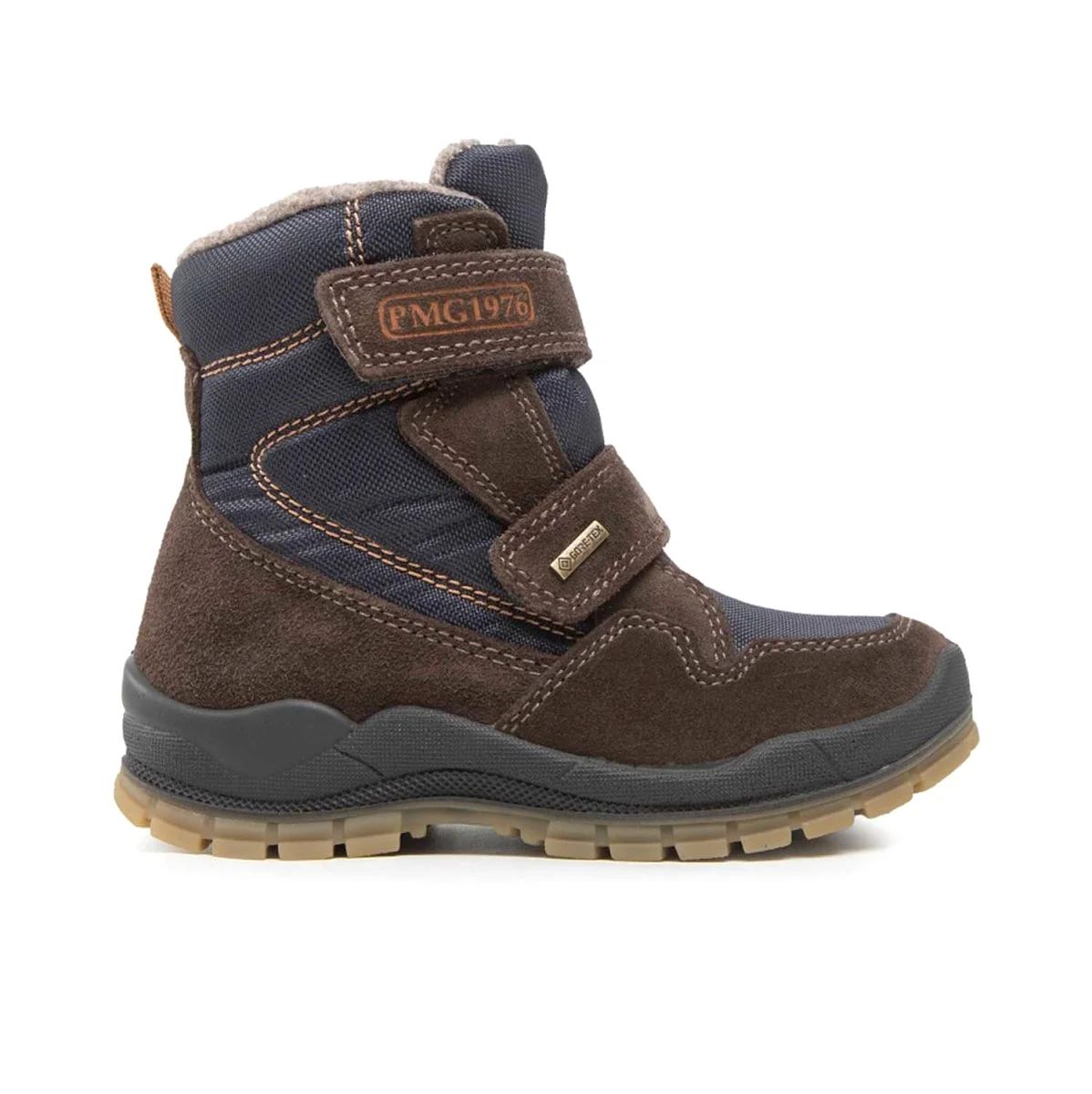 Primigi Boy's (Sizes 31-35) 2895122 Brown/Navy Hi Gore-Tex Waterproof