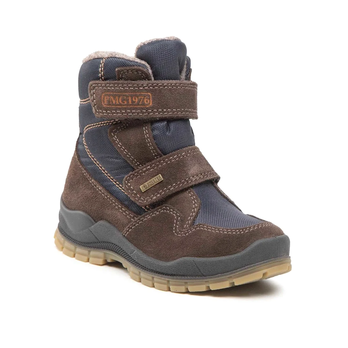 Primigi Boy's (Sizes 31-35) 2895122 Brown/Navy Hi Gore-Tex Waterproof