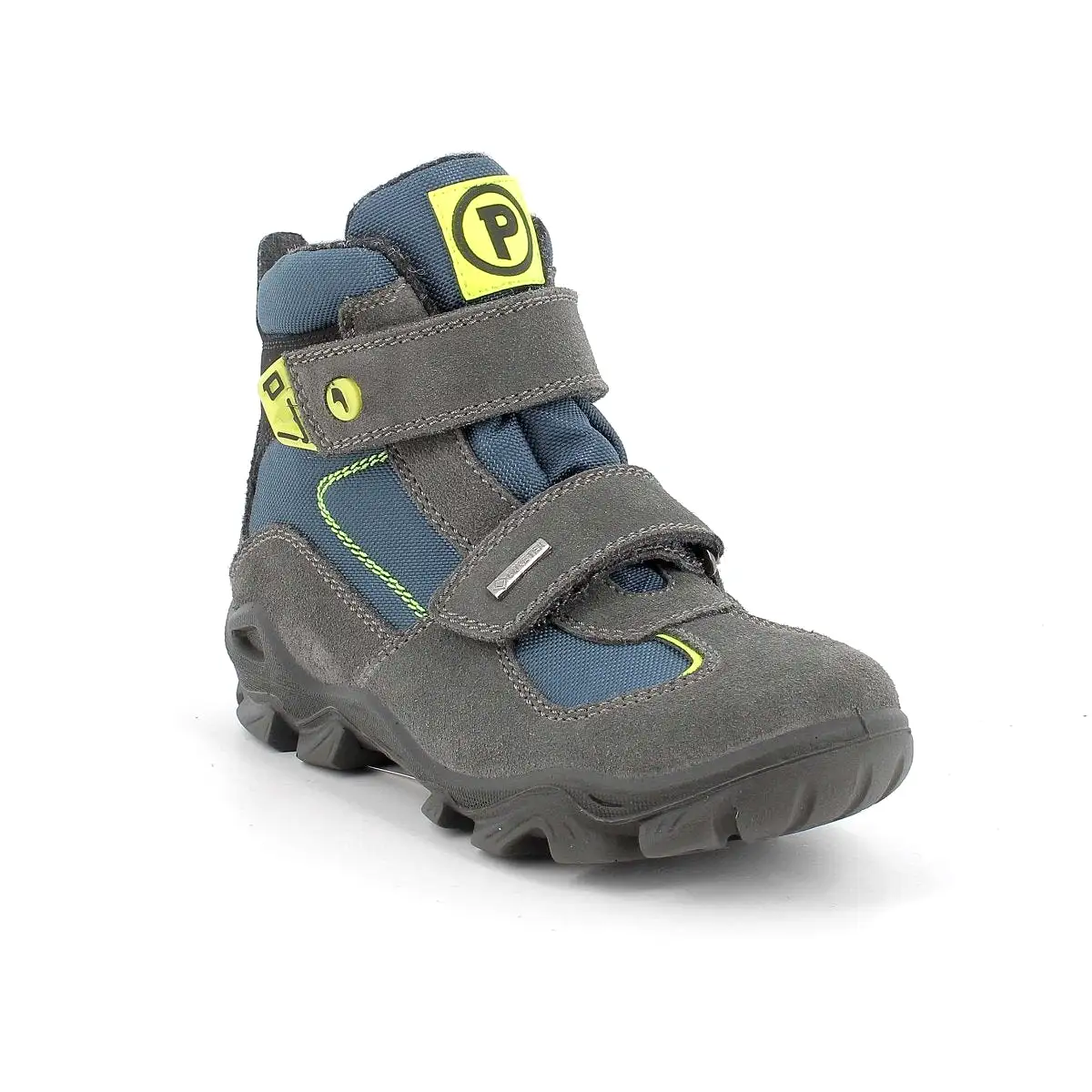 Primigi Boy's (Sizes 31-35) Grey/Blue/Green/Neon Gore-Tex Waterproof