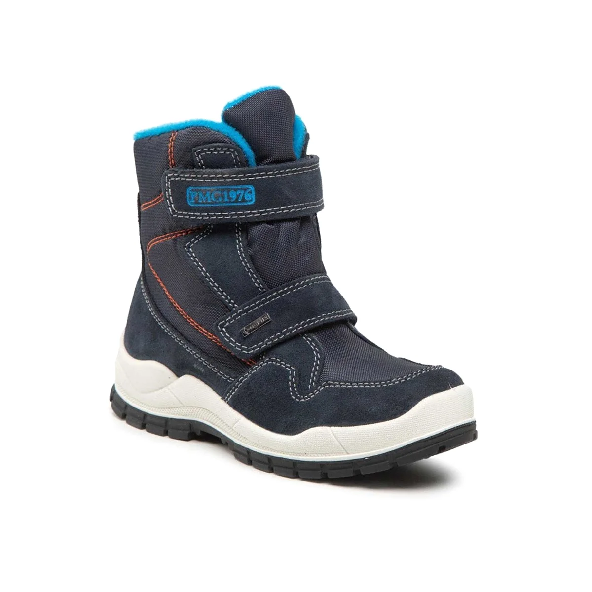 Primigi Boy's (Sizes 36-40) 2895100 Navy/Orange Hi Gore-Tex Waterproof