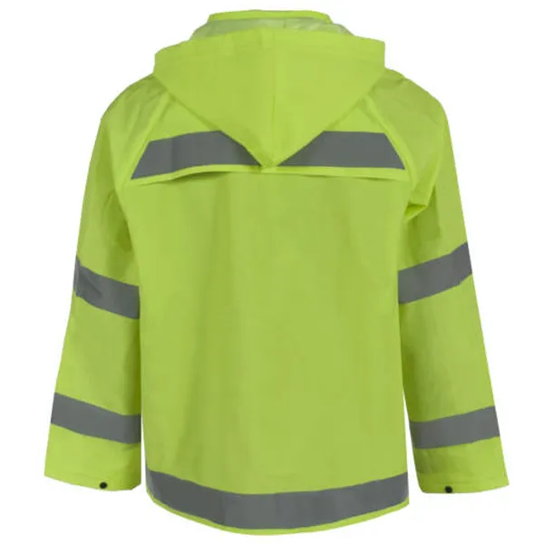 Radians Neese Econo-Viz Jacket with Snap-On Hood and Reflective Tape