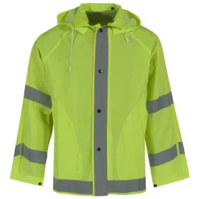 Radians Neese Econo-Viz Jacket with Snap-On Hood and Reflective Tape