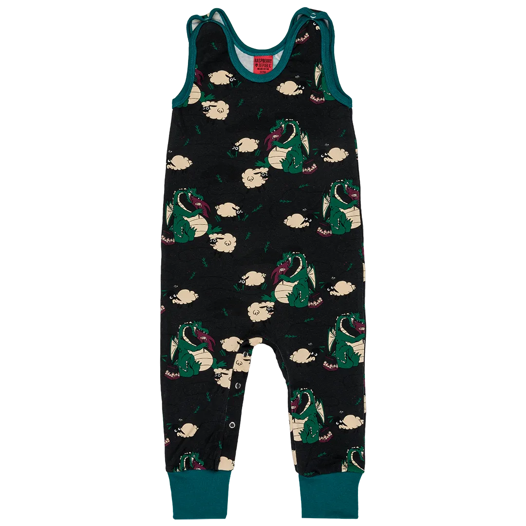 Raspberry Republic Veggie Dragon Dungarees