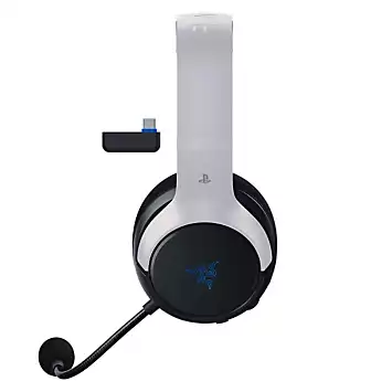 Razer Kaira Hyper speed Wireless Gaming Headset for PlayStation - Black & White | Kaleidoscope