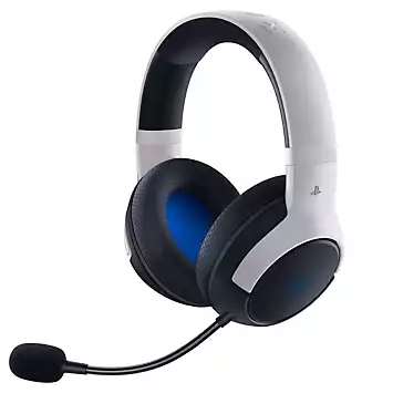 Razer Kaira Hyper speed Wireless Gaming Headset for PlayStation - Black & White | Kaleidoscope