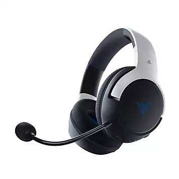 Razer Kaira Hyper speed Wireless Gaming Headset for PlayStation - Black & White | Kaleidoscope