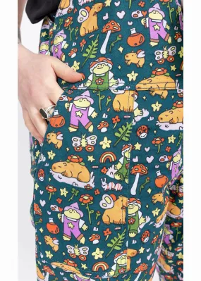 Run & Fly Capybara Fairies Dungarees Multi