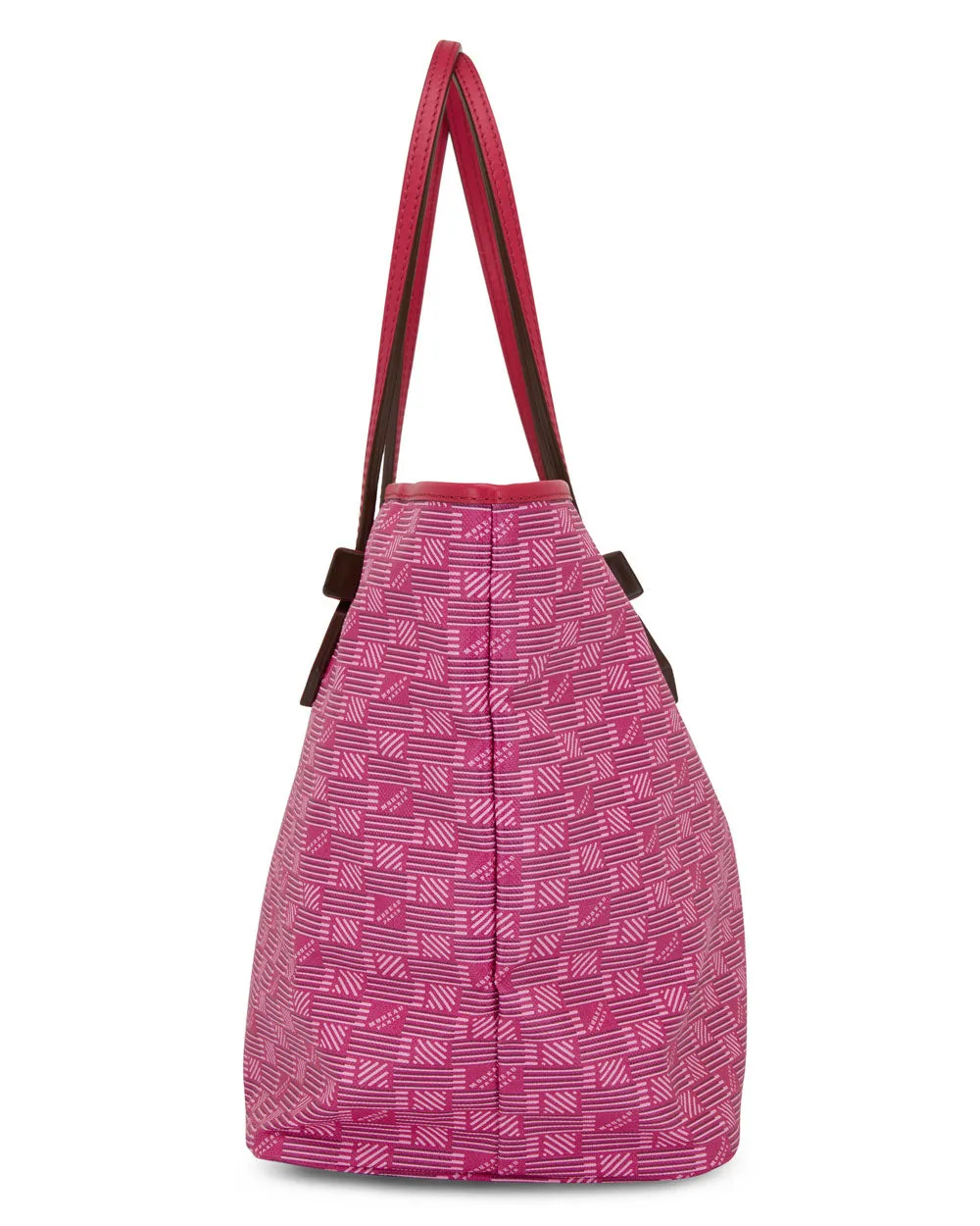 Saint Tropez Canvas Tote MM in Fuchsia