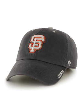 SF Giants Basic Ball Cap, Charcoal/Ice