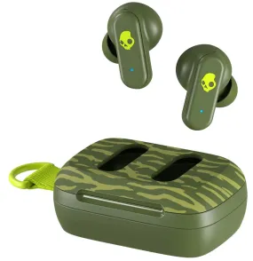 SkullCandy Dime 3 True Wireless Earbuds (Acid Snow Dark Moss)