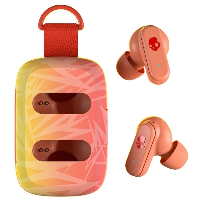 SkullCandy Dime 3 True Wireless Earbuds (Triple Threat Sunset)