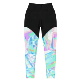 Sqdltd Starburst Spark Sport Leggings