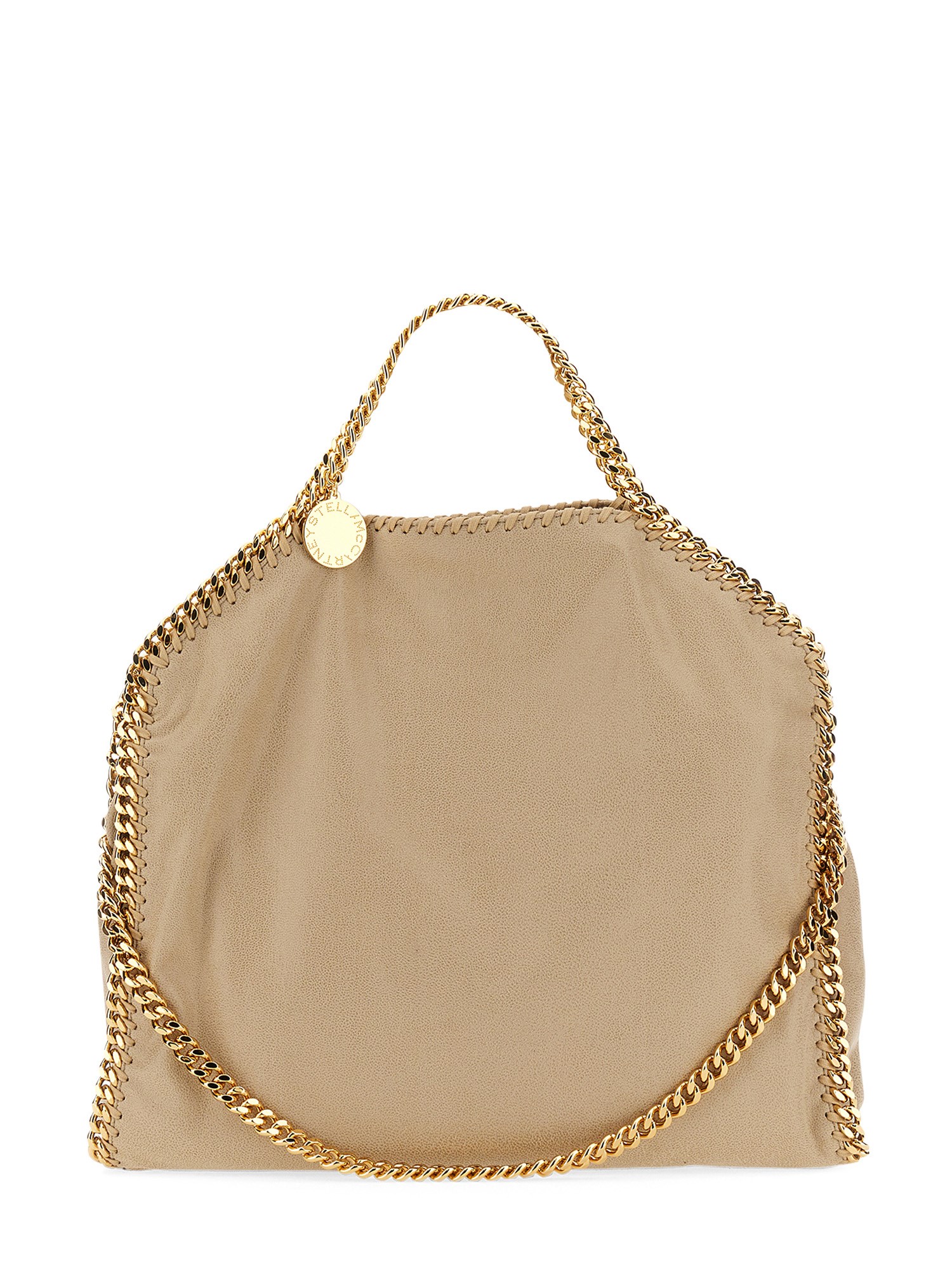 STELLA McCARTNEY    FALABELLA FOLD OVER TOTE BAG IN SHAGGY DEER