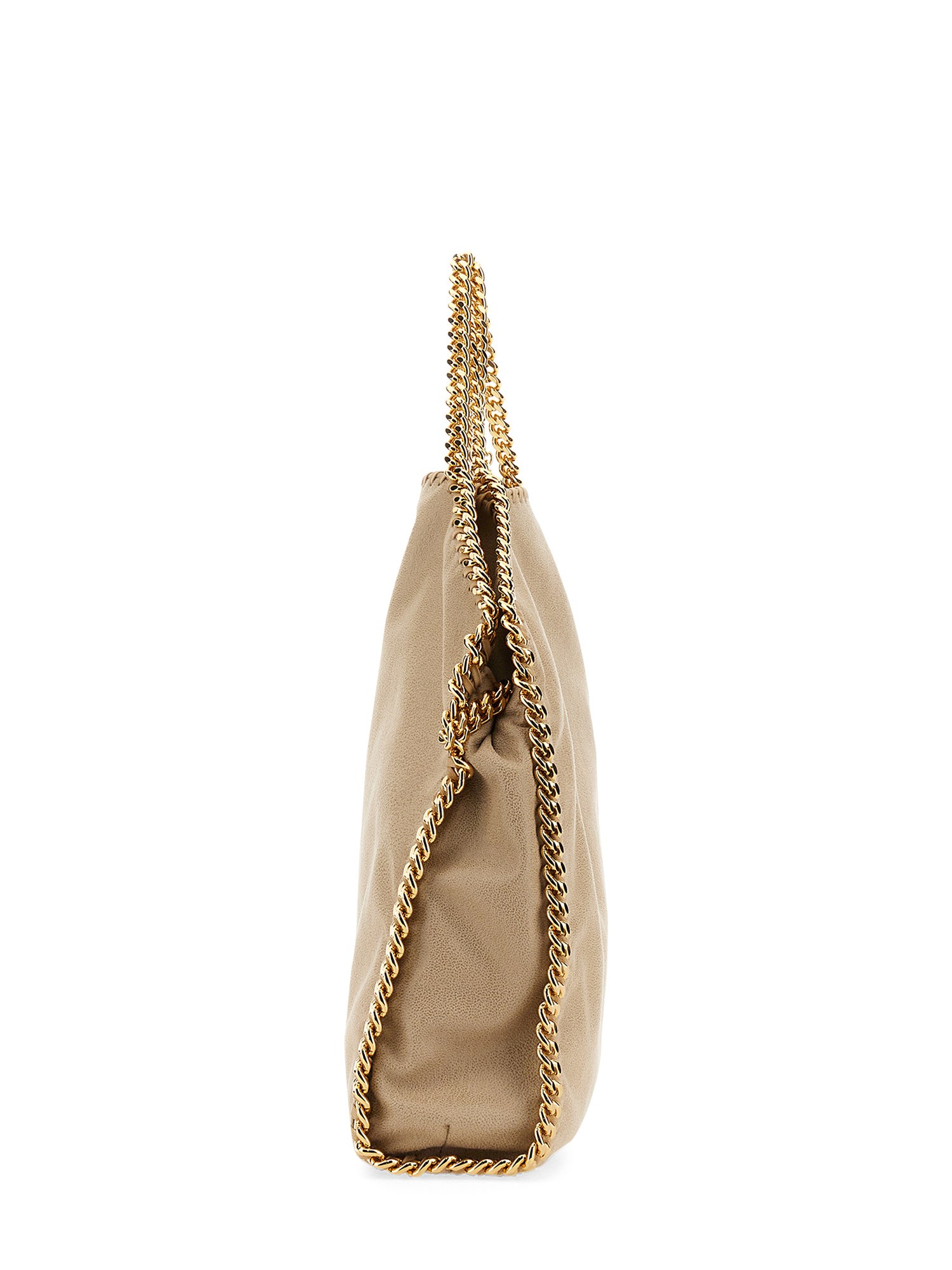 STELLA McCARTNEY    FALABELLA FOLD OVER TOTE BAG IN SHAGGY DEER