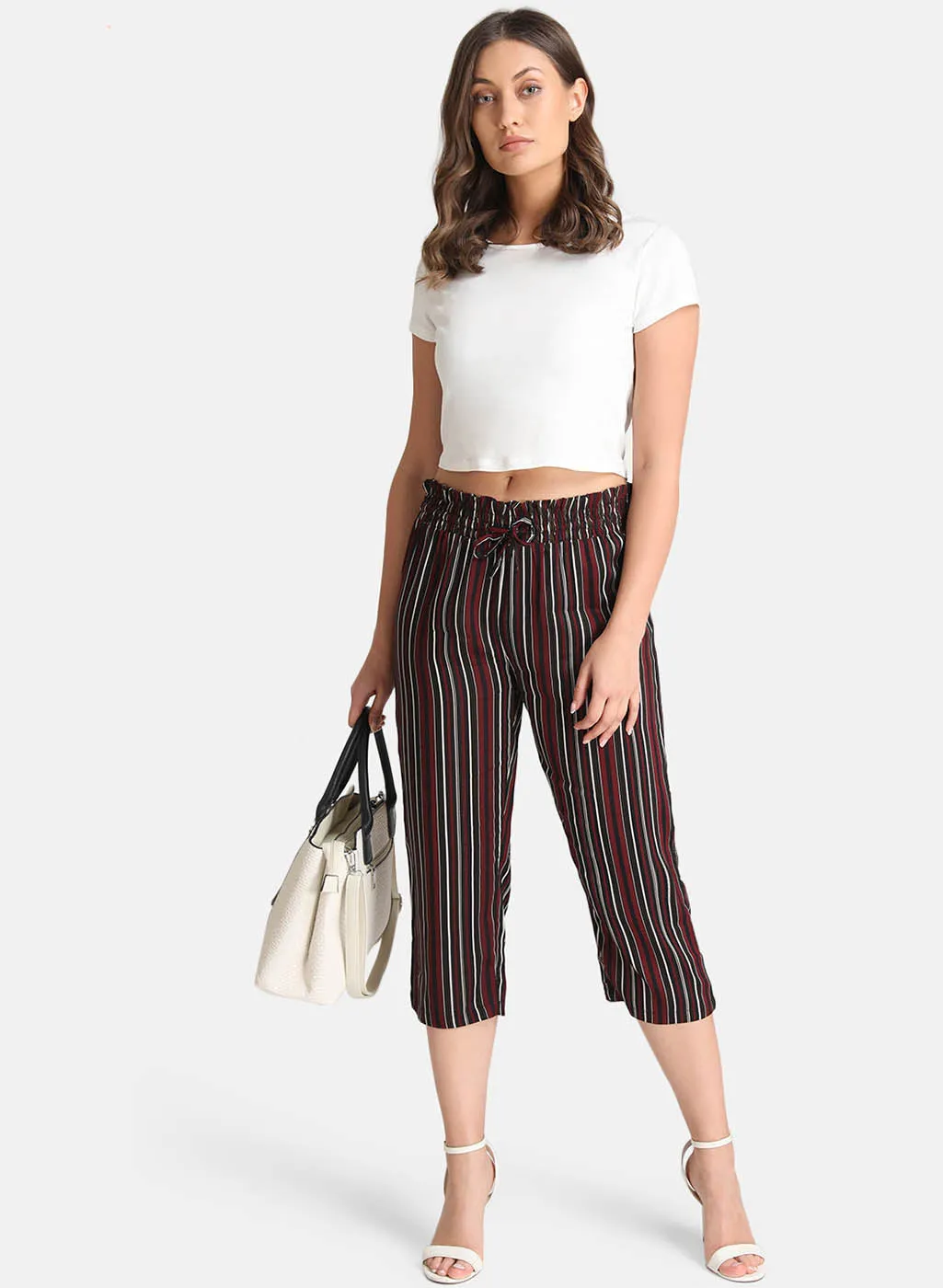 Striped Culottes