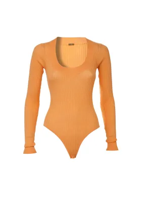 Teddy V Knit Bodysuit