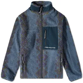 thisisneverthat Sherpa Fleece JacketDusty Blue