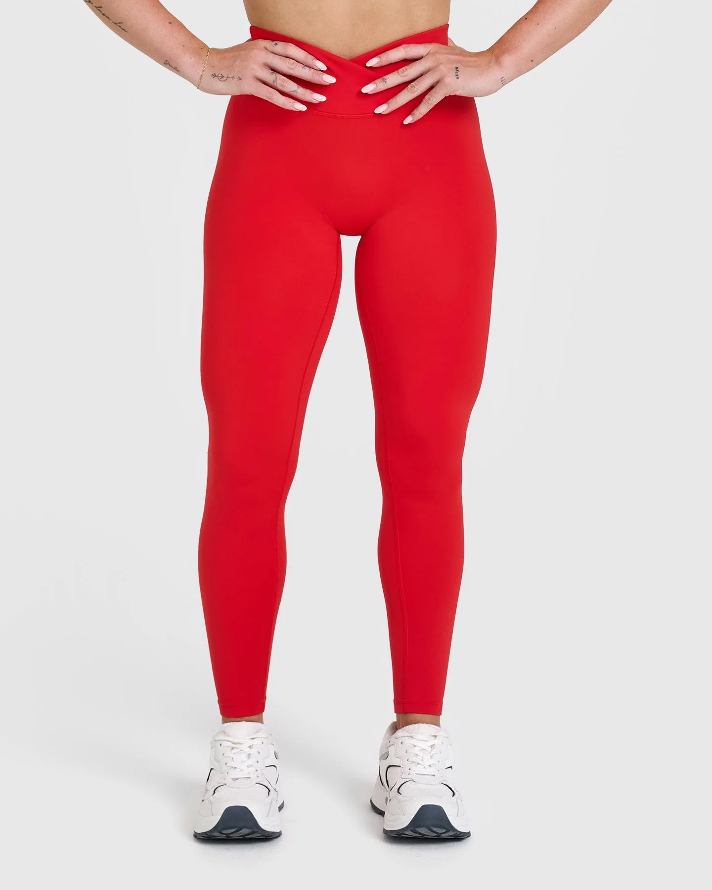 Unified Wrap Leggings | Muscle Mommy Red