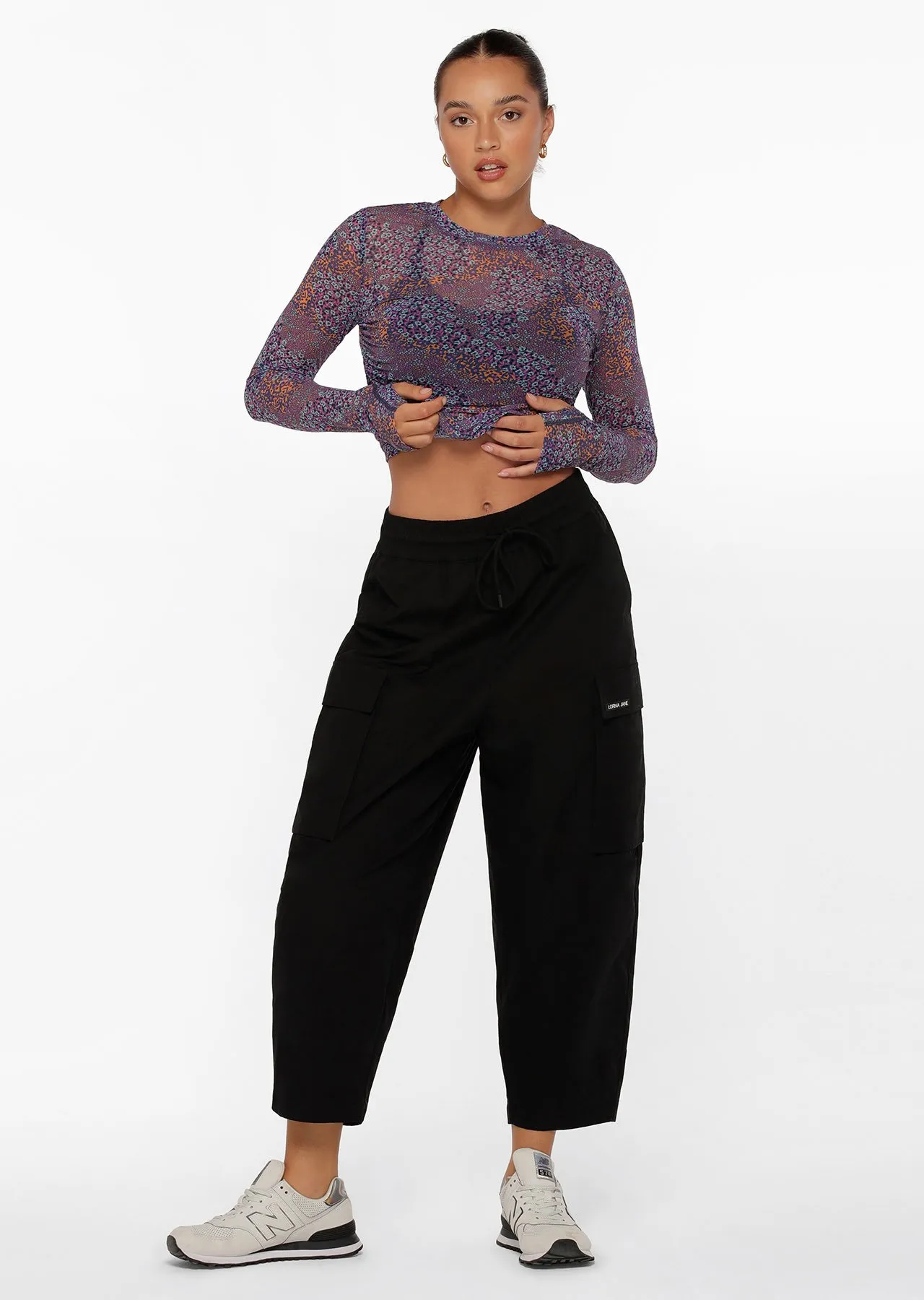 Utility Pocket Lounge Pant | Black | Pants | Lorna Jane Australia