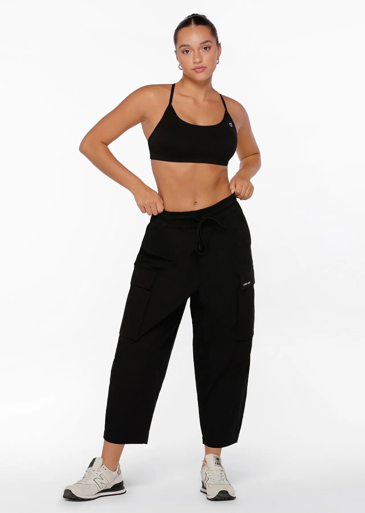 Utility Pocket Lounge Pant | Black | Pants | Lorna Jane Australia