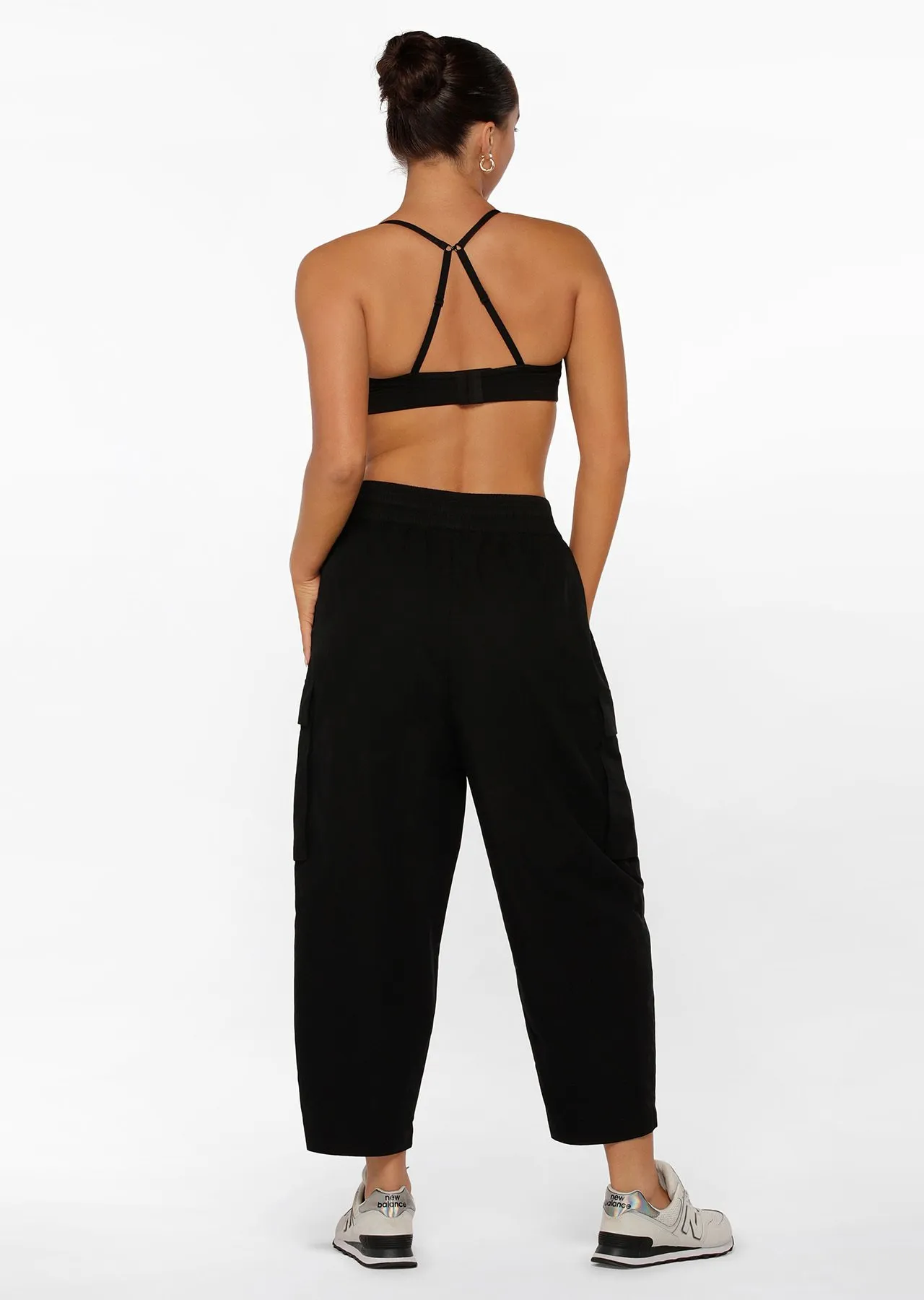 Utility Pocket Lounge Pant | Black | Pants | Lorna Jane Australia