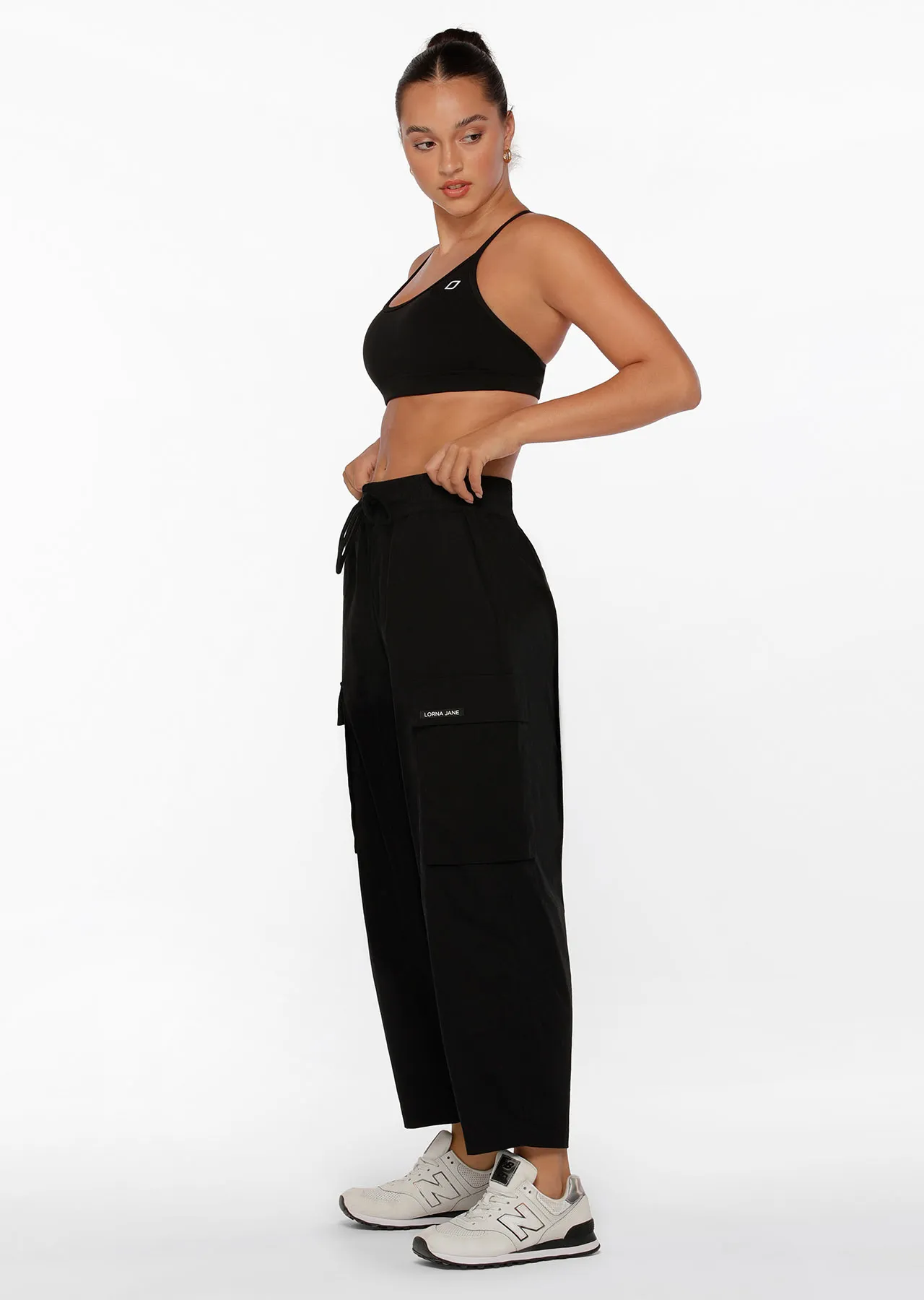 Utility Pocket Lounge Pant | Black | Pants | Lorna Jane Australia