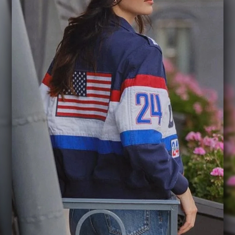 Vanessa Bryant USA Jacket | Olympic USA Blue Jacket